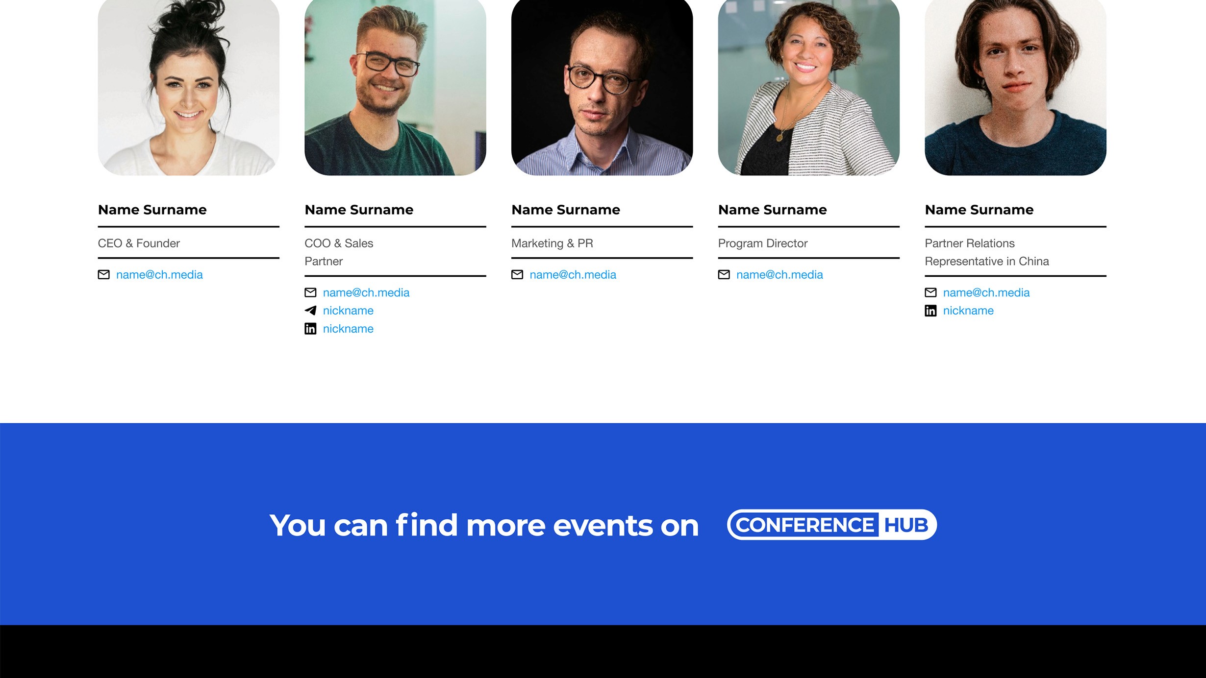 Дизайн лендинга игровой конференции