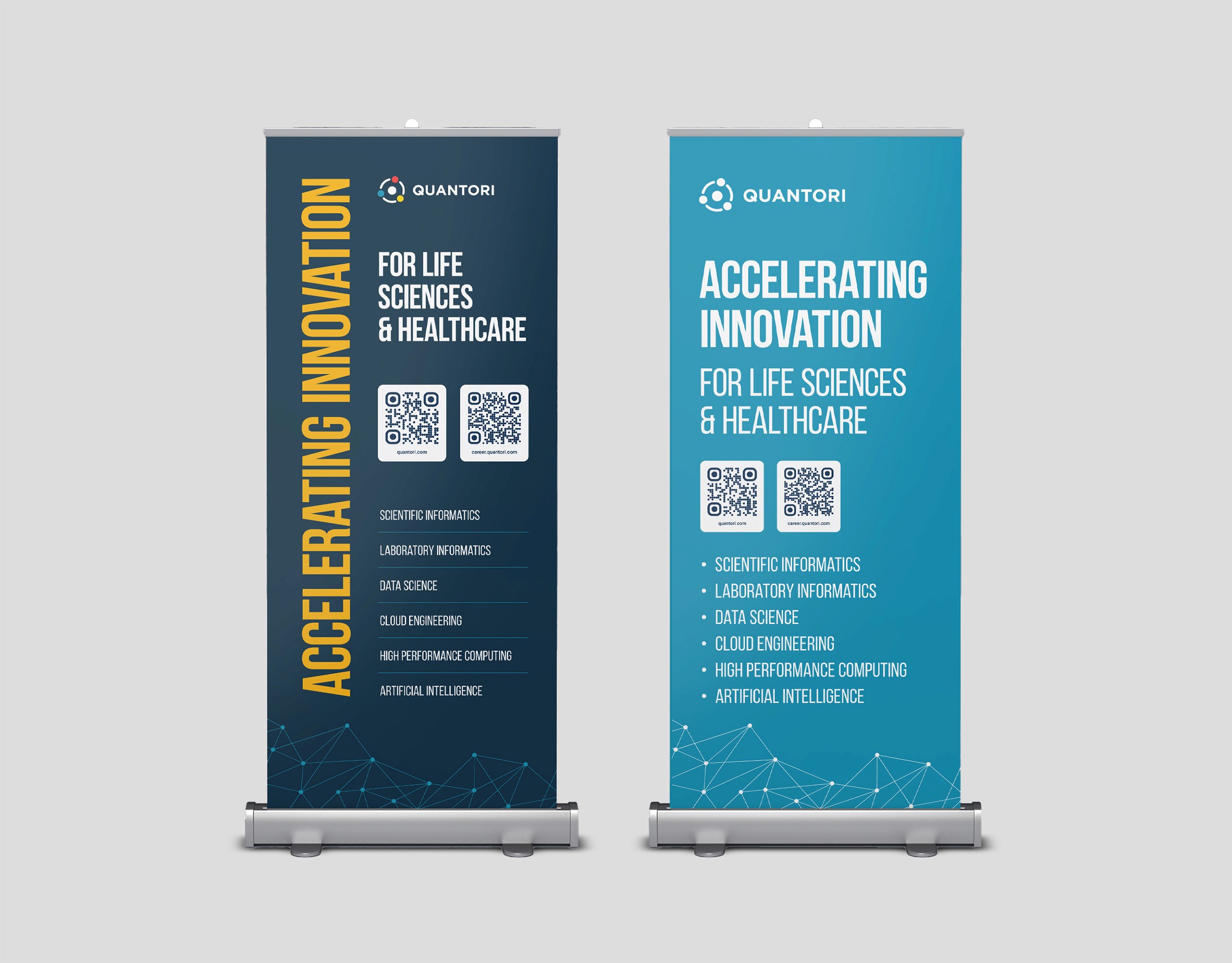 Дизайн ролл аппа Quantori